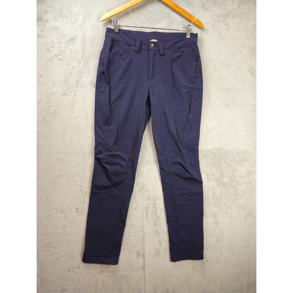 Duluth Trading Co Navy Blue Stretch Track Pants